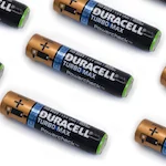 April 22, 2022, Ukraine, The City Of Kyiv, Duracell Battery On A White Background