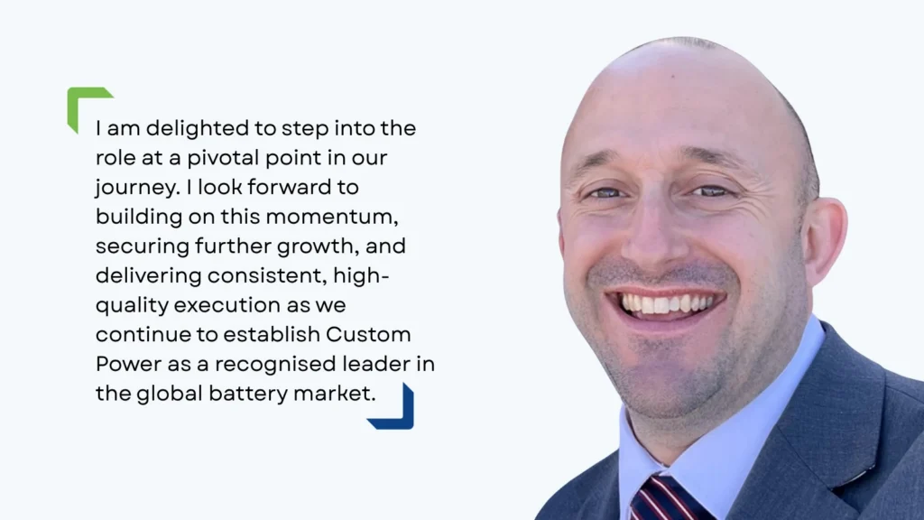 New Managing Director photo and quote